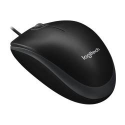 Logitech B100 USB Mouse Wired