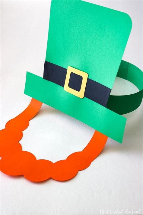 Paper Leprechaun Hat & Beard – That's What {Che} Said...