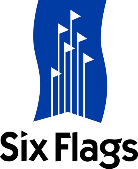 LogoSource | six flags logo