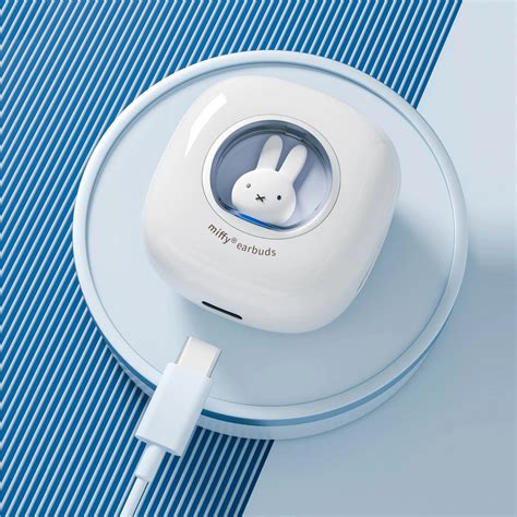 Jual [2023 new product ] Miffy Bluetooth wireless headset Bluetooth headset earphone Headset ...