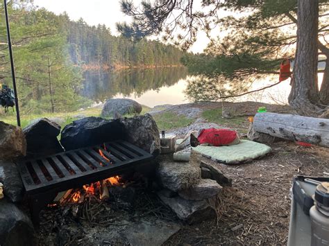 Boundary Waters Map, BWCA, Campsite Information