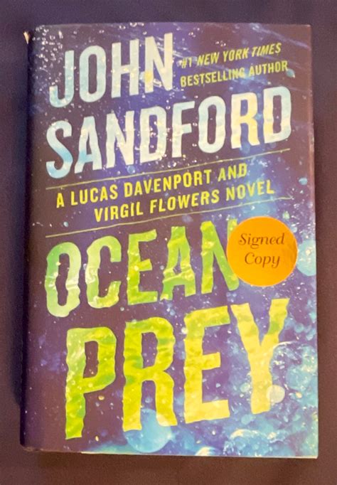 OCEAN PREY; A Lucas Davenport and Virgil Flowers Novel | John Sandford | First Edition, First ...