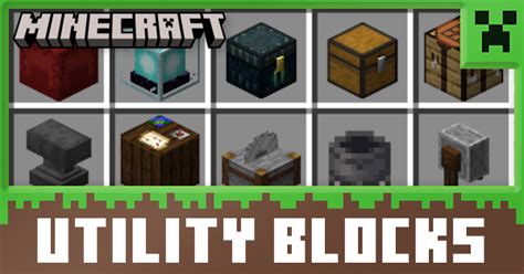 List of All Utility Blocks and Types | Minecraft｜Game8