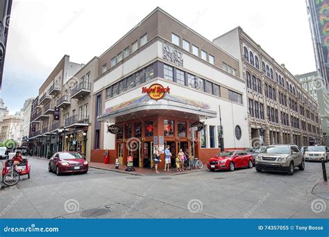 Hard Rock Cafe at the Hyatt French Quarter Editorial Image - Image of ...