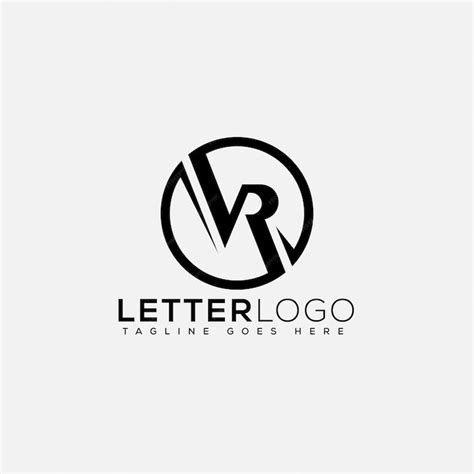 Premium Vector | Vr logo design template vector graphic branding element