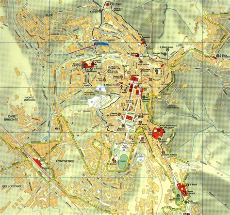 City Map of Perugia - Mapsof.Net