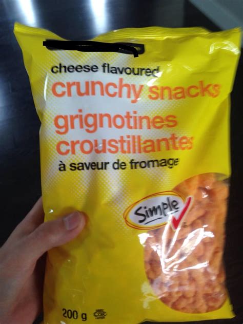 I don't like Cheetos I like... Cheese flavoured crunchy snacks. Yeah ...