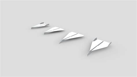 #Other - Origami Paper Plane - Download Free 3D model by SH3D | KUB ...