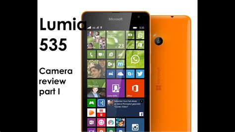 LUMIA 535 CAMERA REVIEW - PART I - YouTube