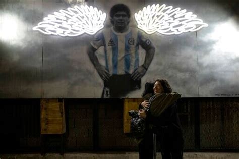 Football fans mark one-year anniversary of Maradona's death | Mint Lounge