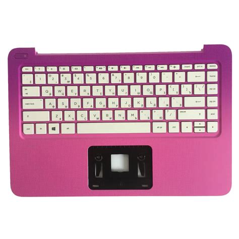 NEW Russian Laptop keyboard For HP Stream 13 C027TU C002DX C032TU with C shell palmrest cover ...