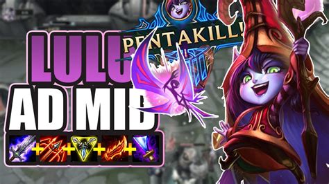 BUILD DIFERENCIADA PARA LULU - LULU AD MID GAMEPLAY - League of Legends [PT-BR] - YouTube