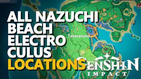 All Nazuchi Beach Electroculus Genshin Impact - Genshin Impact videos