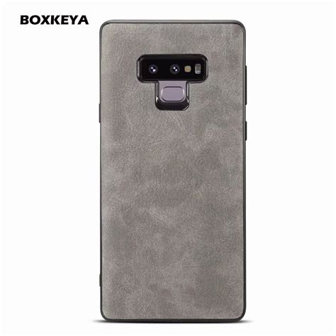 For Samsung Note 9 Cases Thin PU Leather Back Cover Premium Folio Flip ...