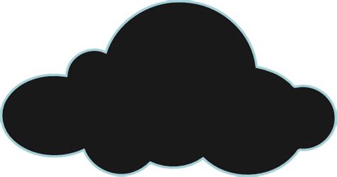 Dark Clouds Clip Art at Clker.com - vector clip art online, royalty ...