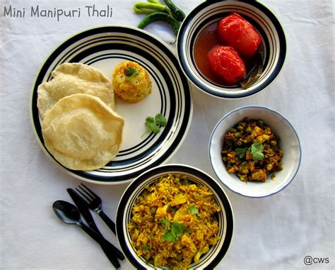 Mini Manipuri Thali - Cooking With Sapana