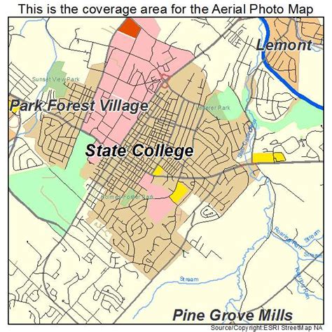 State College Pa Zip Code Map - Holli Latrina