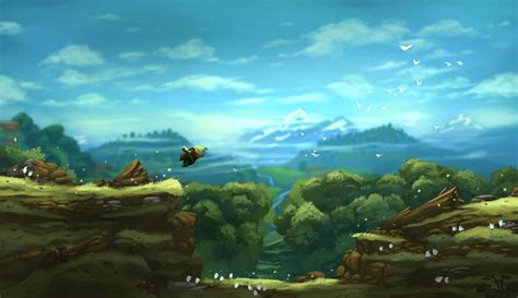 Concept-art for 2D sidescroller by Domen-Art on DeviantArt