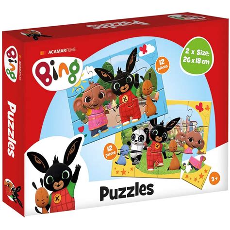 Bing Jigsaw Puzzle Set 2 Pack | Wilko