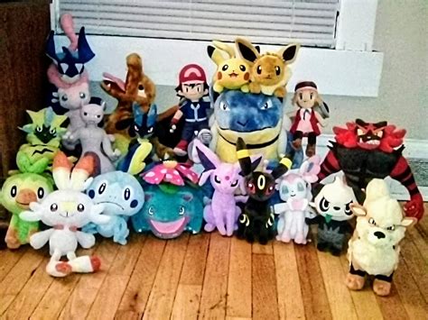 My Pokemon Plush Collection : r/PokeMoonSun