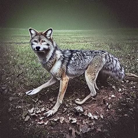 skinwalkers shapeshifting into coyotes in graveyard | Stable Diffusion | OpenArt