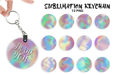 12 Bundle Keychain Sublimation Designs