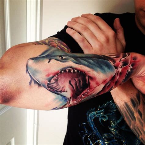 Shark On Arm