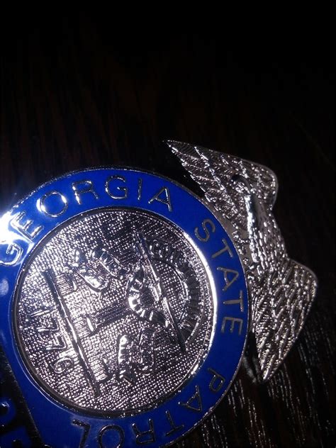 Collectors-Badges Auctions - Georgia state patrol trooper badge