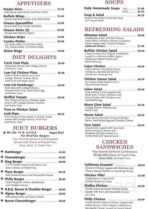 La Crosse Family Restaurant menus in La Crosse, Wisconsin, United States