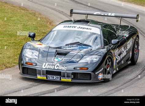 1995 McLaren F1 GTR Longtail Le Mans endurance racer with driver Dean ...