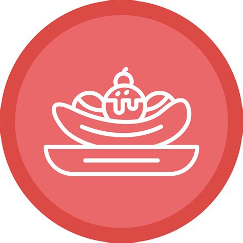 Banana split Vector Icon Design 25646332 Vector Art at Vecteezy