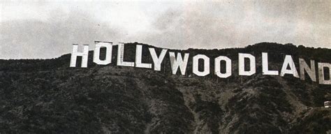 The original "Hollywoodland" sign, 1923-1949 | The sign was … | Flickr