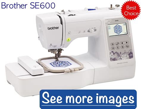 This post is a detailed review of Brother SE600 computerized sewing and ...