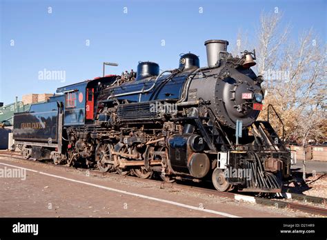 historic steam railway locomotive Grand Canyon Railway Kingman, Arizona ...