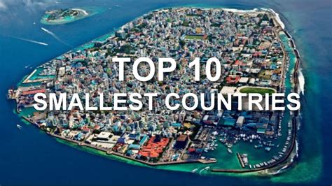 Top 10 Smallest Countries in the World You Never Knew Existed – Today's facts | Travel facts ...