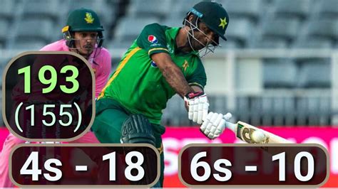 Fakhar Zaman 193 vs South Africa Highlights