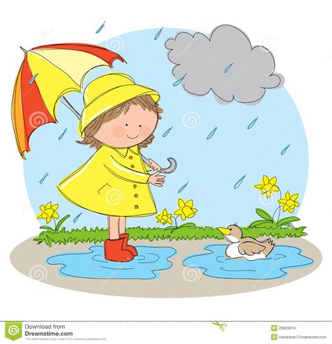 Spring season | Rainy day drawing, Summer season drawing, Scenery drawing for kids