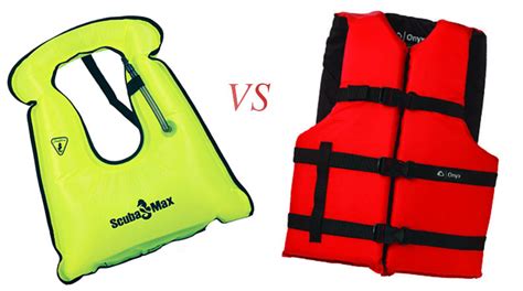 Life Jacket vs. Snorkeling Vest - Different Types of PFDs | DIPNDIVE