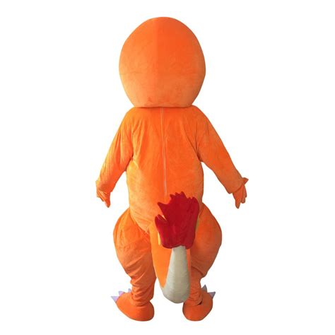 CosplayDiy Unisex Mascot Costume Pokemon Charmander Cosplay For Halloween Party