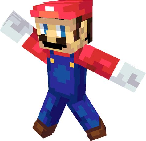 Mario Minecraft Skin