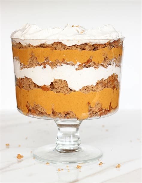 Pumpkin Butterscotch Spice Cake Trifle