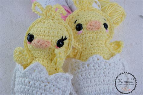 Crochet Easter Chicks | AllFreeCrochet.com