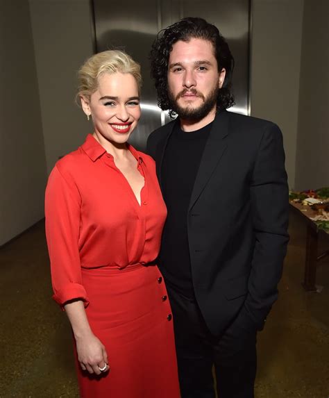 Kit Harington and Emilia Clarke at Haiti Rising Gala 2018 | POPSUGAR ...