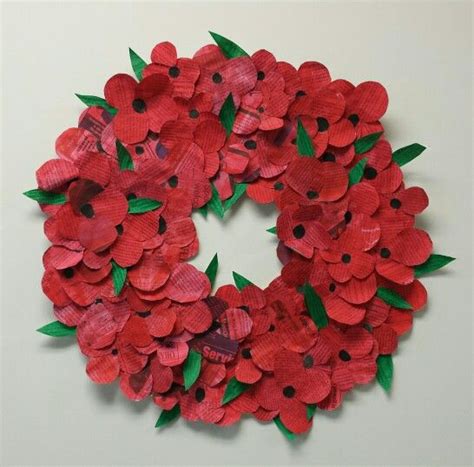 Poppy Wreath for Remembrance Day