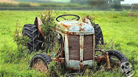 Free photo: Old Tractor - Blue, Bspo06, Farm - Free Download - Jooinn