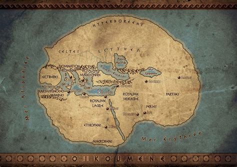 Oikoumene - World map - Ludopathes Editeurs by DePassage.deviantart.com ...