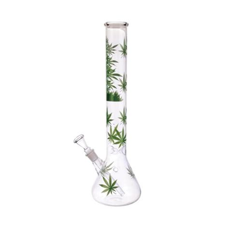 Glass Bong Weed Straight 45cm Bongs