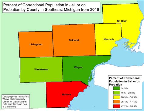 Map Of Wayne County Mi - Maps For You