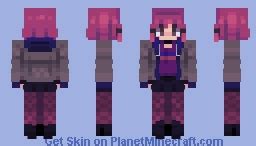 Ramona Flowers Minecraft Skin