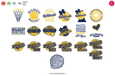 Wildcats Basketball Bundle Graphic by kellylollar · Creative Fabrica